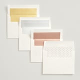 "Gilded nouveau frame" - Wedding Invitations in Ivory by Ana de Sousa - Envelope Liner Options