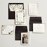 "Classic Love" - Wedding Invitations in Vanilla by Susan Moyal - Invitation Suite