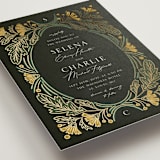 "Embellished" - Wedding Invitations in Buttercup by Jen Owens - Detail