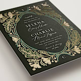 "Embellished" - Wedding Invitations in Lily by Jen Owens - Detail