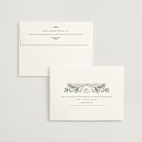 "Embellished" - Wedding Invitations in Lily by Jen Owens - FREE Recipient Addressing