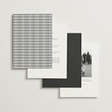 "Panache" - Wedding Invitations in Onyx by Kristie Kern - Back of Card Options