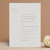 "Tradition" - Wedding Invitations in Almond by Leah Bisch - Front
