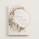 "Jasmine" - Wedding Invitations in Dusk by Susan Moyal - Front