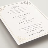 "Intertwined" - Wedding Invitations in Pearl by Janean Hinger - Detail