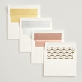 "Intertwined" - Wedding Invitations in Pearl by Janean Hinger - Envelope Liner Options