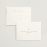 "Castle" - Wedding Invitations in Hummingbird by Claudia Orengo - FREE Recipient Addressing