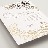 "KEIRAH" - Wedding Invitations in Pearl by Melanie Kosuge - Detail