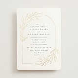 "Bianca" - Wedding Invitations in Ink by Kristie Kern - Front