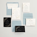 "Bianca" - Wedding Invitations in Ink by Kristie Kern - Invitation Suite
