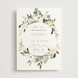 "Country Garden" - Wedding Invitations in Verdant by Susan Moyal - Front