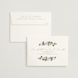 "Country Garden" - Wedding Invitations in Verdant by Susan Moyal - FREE Recipient Addressing