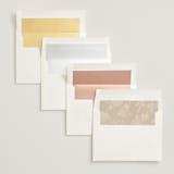 "Floral Enlace" - Wedding Invitations in Blanc by Pati Cascino - Envelope Liner Options