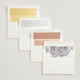 "Sketched Bouquet" - Wedding Invitations in Petal by Phrosné Barwood - Envelope Liner Options