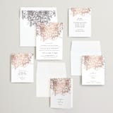 "Sketched Bouquet" - Wedding Invitations in Petal by Phrosné Barwood - Invitation Suite