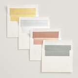 "Riviera" - Wedding Invitations in Willow by Leia Matt - Envelope Liner Options