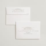 "Moderne" - Wedding Invitations in Alabaster by Pixel and Hank - FREE Recipient Addressing