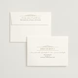 "Moderne" - Wedding Invitations in Snow by Pixel and Hank - FREE Recipient Addressing