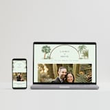 "The Greenhouse" - Wedding Invitations in Mint by Elly - FREE Wedding Website