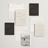 "gathering" - Wedding Invitations in Smoke by Olivia Raufman - Invitation Suite