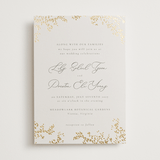 "forever and a day" - Wedding Invitations in Luxe Neutral by Design Lotus - Front