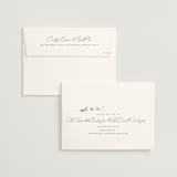 "forever and a day" - Wedding Invitations in Luxe Neutral by Design Lotus - FREE Recipient Addressing