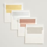 "deco arch" - Wedding Invitations in Fir by Kindred Fields - Envelope Liner Options