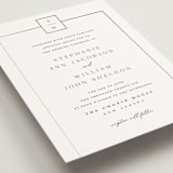 "Elegant Station" - Wedding Invitations in Porcelain by Stacey Meacham - Detail