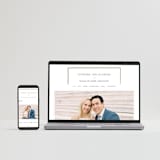 "Elegant Station" - Wedding Invitations in Porcelain by Stacey Meacham - FREE Wedding Website