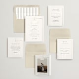 "Elegant Station" - Wedding Invitations in Porcelain by Stacey Meacham - Invitation Suite
