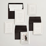 "Illusion" - Wedding Invitations in Sand by Jackie Mangiolino - Invitation Suite