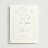 "Reflection" - Wedding Invitations in Porcelain by Leah Bisch - Front