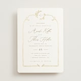 "Reflection" - Wedding Invitations in Porcelain by Leah Bisch - Front