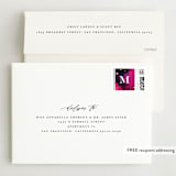 "Blooming Beauty" - Wedding Invitations in Tan by Lori Wemple - FREE Recipient Addressing
