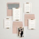 "Refined style" - Wedding Invitations in Slate by Stacey Meacham - Invitation Suite