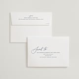 "Cosmos" - Wedding Invitations in Midnight by Hooray Creative - FREE Recipient Addressing