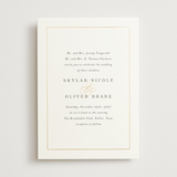 "Bianca" - Wedding Invitations in Sugar by Jessica Williams - Front