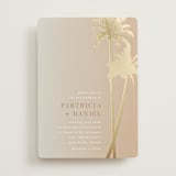 "Sunset by the Sea" - Wedding Invitations in Tan by lulu and isabelle - Front