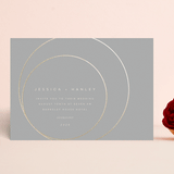 "lili" - Wedding Invitations in Ash by Lori Wemple - Front
