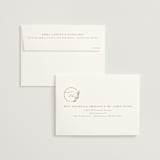 "For Eternity" - Wedding Invitations in Snow by Ana de Sousa - FREE Recipient Addressing