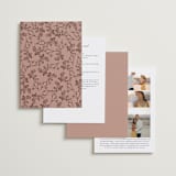 "Embracing" - Wedding Invitations in Autumn by Susan Moyal - Back of Card