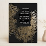 "fairytale dust" - Wedding Invitations in Midnight by Phrosné Barwood - Front