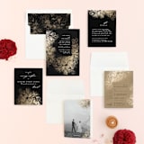 "fairytale dust" - Wedding Invitations in Midnight by Phrosné Barwood - Invitation Suite