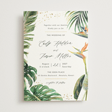"Our Paradise" - Wedding Invitations in Tropical by Elly - Front