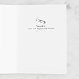"Pennants" - Single Greeting Cards in Ink by Rachel K. Swanson - Interior