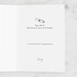 "Pennants" - Single Greeting Cards in Ink by Rachel K. Swanson - Customizable Interior Example