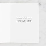 "Get A Job!" - Single Greeting Cards in Bubblegum by Ashley DeMeyere - Interior