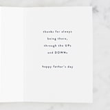 "YoYo" - Single Greeting Cards in Navy by Lori Wemple - Interior