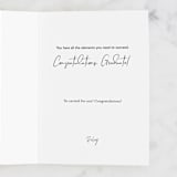 "Genius" - Single Greeting Cards in Inky by Heather Schertzer - Customizable Interior Example