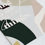 "great things" - Single Greeting Cards in Slate by Nicoletta Savod - Close-Up